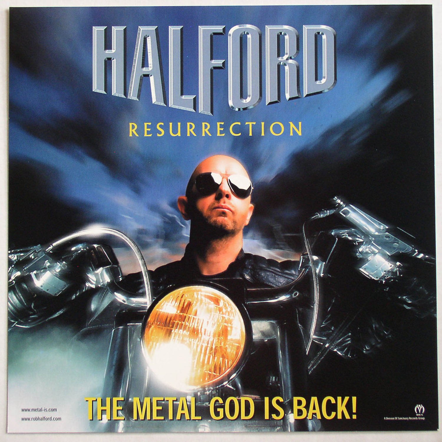 Rob Halford / Resurrection 2000 promo flat