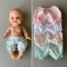 Baby doll clothes, pants bloomers for 13" 14" 15'' Minikane Miniland baby dolls