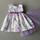 18 inches American Girl doll floral dress and tutu petticoat