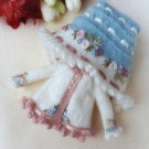 Knitted set for Blythe/Pullip,  doll jacket and the hat
