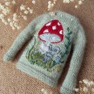 for Blythe embroidered knitted sweater Doll outfit Blythe Clothes Pullip outfit