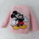 Embroidered knitted sweater for Blythe,Pullip