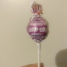 Charms Blow pop  Grape flavor bubble gum and candy in one pop