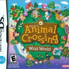 Animal Crossing Wild world nintendo DS complete