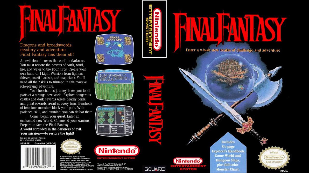 final fantasy NES game only