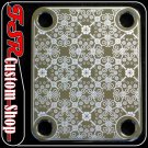 (C0009) CHROME NECK PLATE fits fender squire neck/body guitar