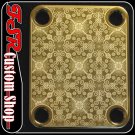 (G0006) GOLD 4 BOLT GUITAR/BASS NECK PLATE