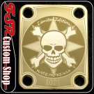(G0002) GOLD SKULL LIMITED EDITION fit 4 BOLT NECK/BODY GUITAR