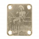 Engraved Guitar Joint/Heel Neck Plate (Standard 4 Bolt) Vintage Relic CS Pinup (G2082)
