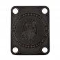 Engraved Guitar Joint/Heel Neck Plate, Black (Standard 4 Bolt) Dragon Hydra USA LTD ED (B2058)