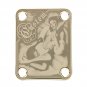Engraved Guitar Joint/Heel Neck Plate, Gold (Standard 4 Bolt) Sunburst Custom Pin-up (G2065)