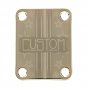 Engraved Guitar Joint/Heel Neck Plate, Gold (Standard 4 Bolt) Custom Stars Serial 0001 (G2070)