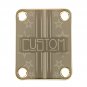 Engraved Guitar Joint/Heel Neck Plate, Gold (Standard 4 Bolt) Custom Stars Serial 0001 (G2070)