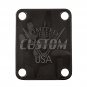 Engraved Guitar Joint/Heel Neck Plate, Black (Standard 4 Bolt) Pinup Limited Series USA (B2049)