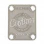 Engraved Guitar Joint/Heel Neck Plate, Nickel (Standard 4 Bolt) Custom USA Serial 0001 (N2071)