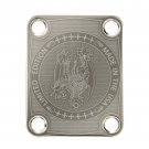 Engraved Guitar Joint/Heel Neck Plate, Nickel (Standard 4 Bolt) Dragon Hydra USA LTD ED (N2058)
