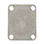 Engraved Guitar Joint/Heel Neck Plate, Nickel (Standard 4 Bolt) Dragon Hydra USA LTD ED (N2058)