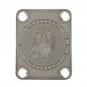 Engraved Guitar Joint/Heel Neck Plate, Nickel (Standard 4 Bolt) Dragon Hydra USA LTD ED (N2058)