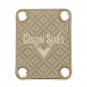 Engraved Guitar Joint/Heel Neck Plate, G2045 (Standard 4 Bolt) LTD Custom Floral Series (G2045)