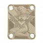 Engraved Guitar Joint/Heel Neck Plate, Gold (Standard 4 Bolt) Limited USA Custom Pinup (G2007)