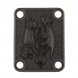 Engraved Guitar Joint/Heel Neck Plate, Black (Standard 4 Bolt) 5 Headed Serpent Dragon (B2017)