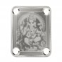 Engraved Guitar Joint/Heel Neck Plate, Chrome (Standard 4 Bolt) The Divine Lord Ganesha (C2102)