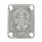 Engraved Guitar Joint/Heel Neck Plate, Chrome (Standard 4 Bolt) The Divine Lord Ganesha (C2102)