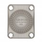 Engraved Guitar Joint/Heel Neck Plate, Nickel (Standard 4 Bolt) Sunburst Custom Ser#001 (N2005)