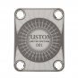 Engraved Guitar Joint/Heel Neck Plate, Nickel (Standard 4 Bolt) Sunburst Custom Ser#001 (N2005)