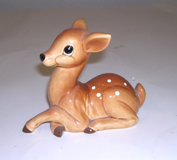 Vintage Norcrest Japan Spotted Fawn Deer Figurine