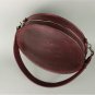 WOMEN'S LEATHER BAG AMY L BORDEAUX VINTAGE - TW-AMY-BIG-MARS-CRZ