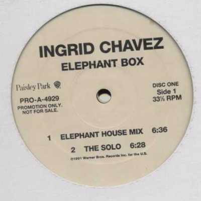 Ingrid Chavez Elephant Box PromoDBL 12"" Singl
