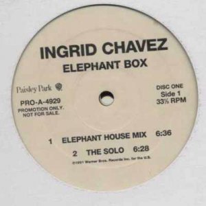 Ingrid Chavez Elephant Box PromoDBL 12"" Singl