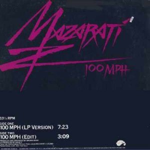 Mazarati 100 MPH Promo12"" Single