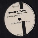 Sheena Easton 101 (The Remix) Promo12"" Single