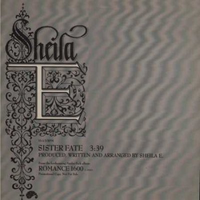 Sheila E Sister Fate Promo12"" Single