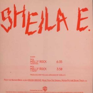Sheila E Holly Rock Promo12"" Single