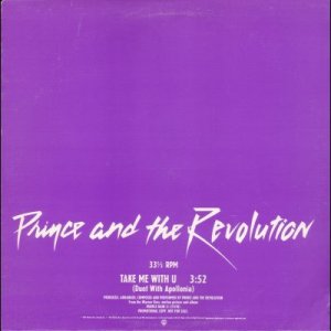 Prince and The Revolution Take Me With U Prom