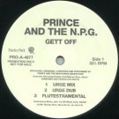 Prince and The N.P.G. Gett Off Promo12"" Singl