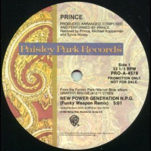 Prince New Power Generation Promo12"" Single
