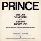 Prince Do Me, Baby Promo12"" Single