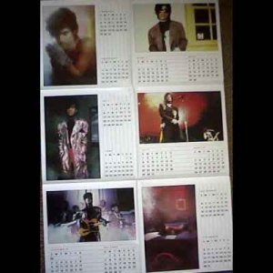 Prince Little Red Corvette + Calender 12"" Sin