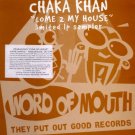Chaka Khan Come 2 My House - Sampler PromoLP