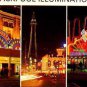 BLACKPOOL Illuminations Postcard 1974 E.T. Dennis & Sons