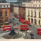 Piccadily Circus and Regent St, London Postcard