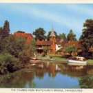 The Thames from Whitchurch Bridge, Pangbourne Postcard