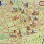 Oxford Map Postcard J. Salmon Topo