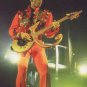 PRINCE - Gold Guitar Symbol Postcard
