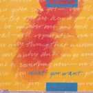 Xpansions - What You Want - UK CD Single