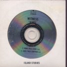 Witness - Scars - UK Promo  CD Single